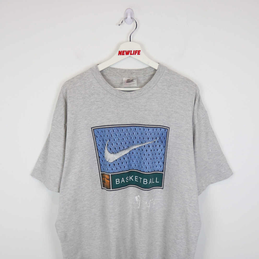 Vintage 90's Nike Basketball Tee - XL-NEWLIFE Clothing