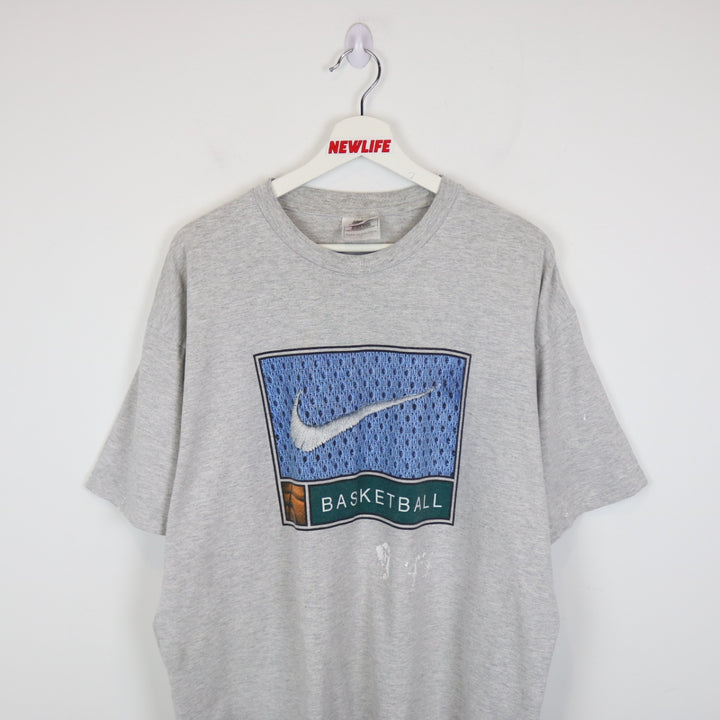 Vintage 90's Nike Basketball Tee - XL-NEWLIFE Clothing