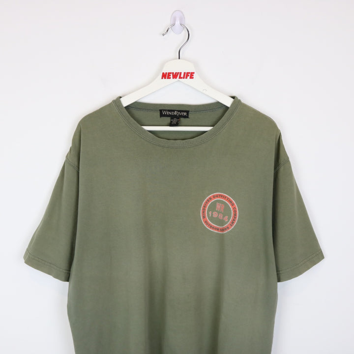 Vintage 90's Wind River Tee - XL-NEWLIFE Clothing