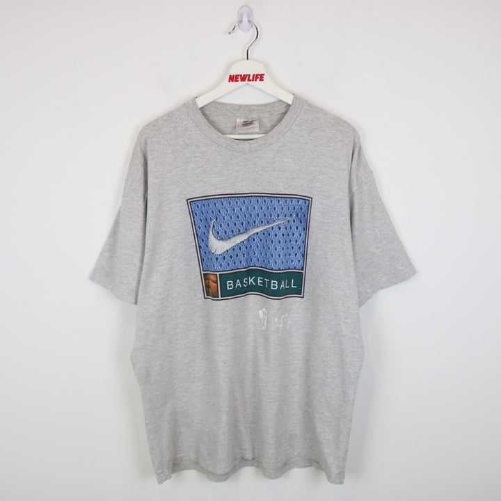 Vintage 90's Nike Basketball Tee - XL-NEWLIFE Clothing