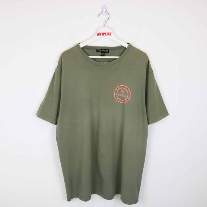 Vintage 90's Wind River Tee - XL-NEWLIFE Clothing