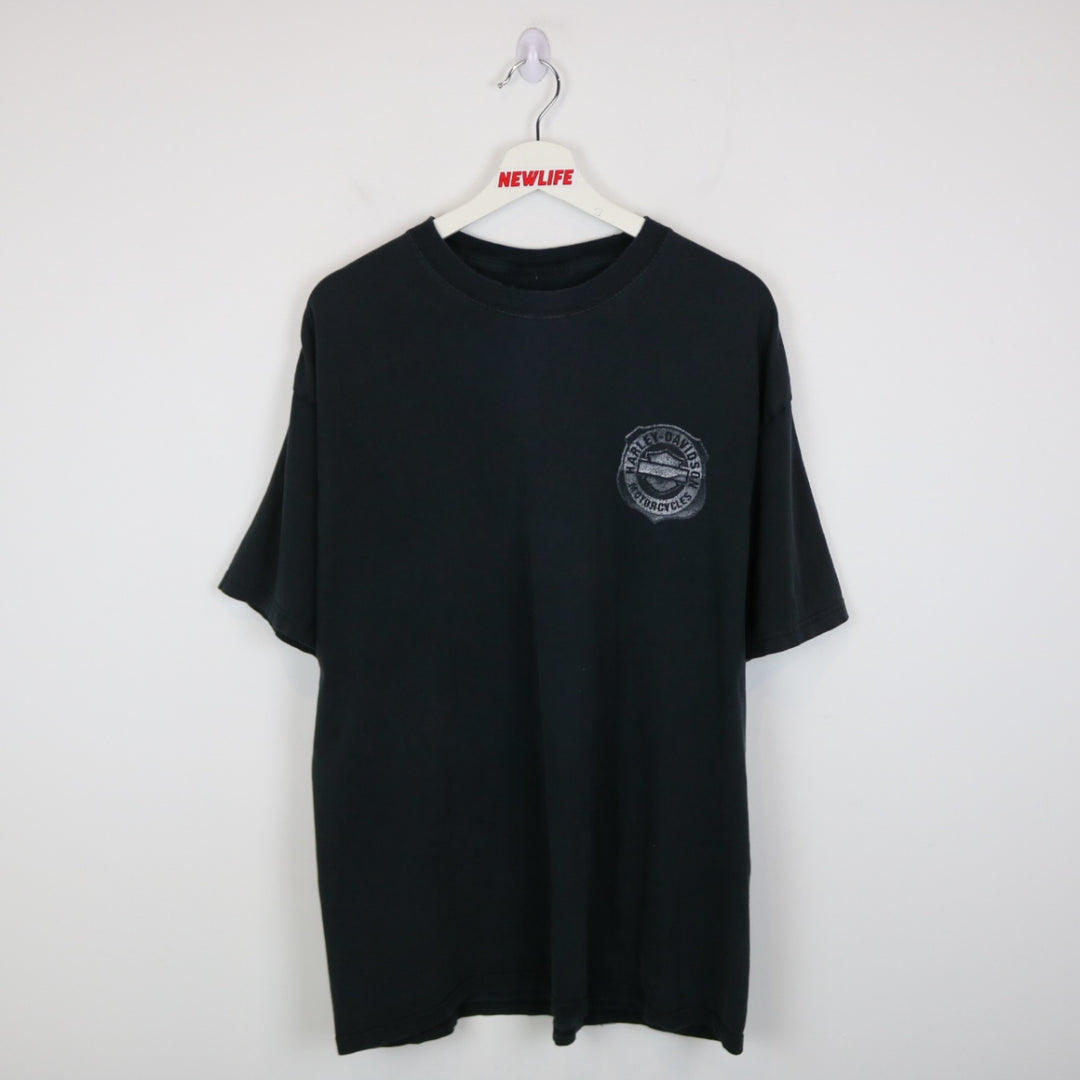 2011 Harley Davidson Kelowna Tee - L-NEWLIFE Clothing