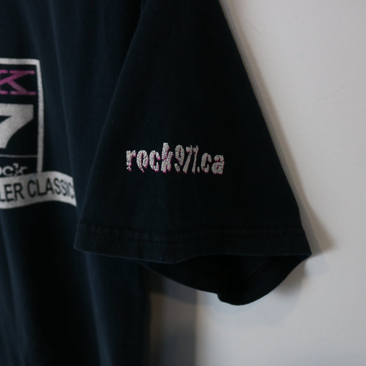 Vintage 00's Rock 97.7 Radio Tee - M-NEWLIFE Clothing