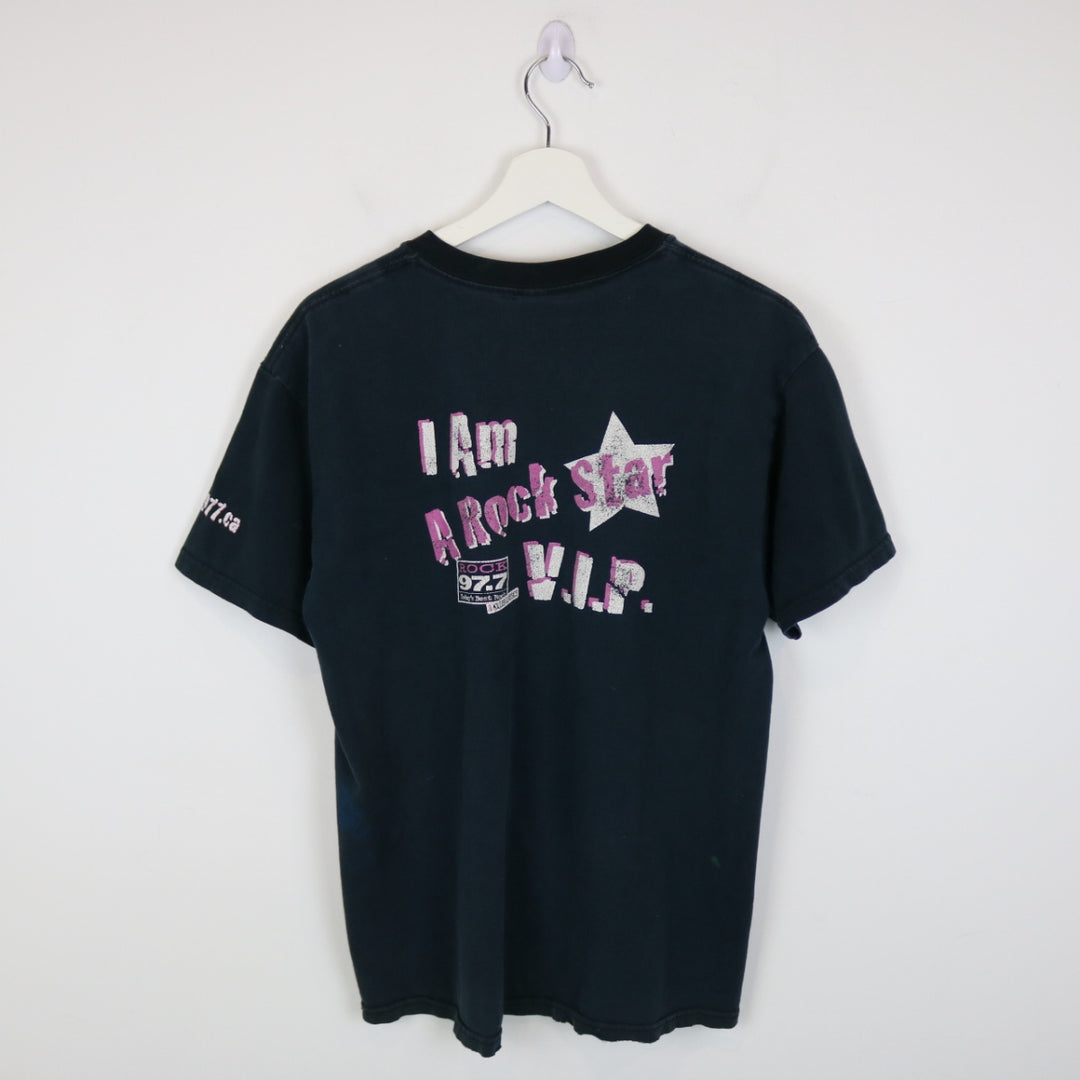 Vintage 00's Rock 97.7 Radio Tee - M-NEWLIFE Clothing