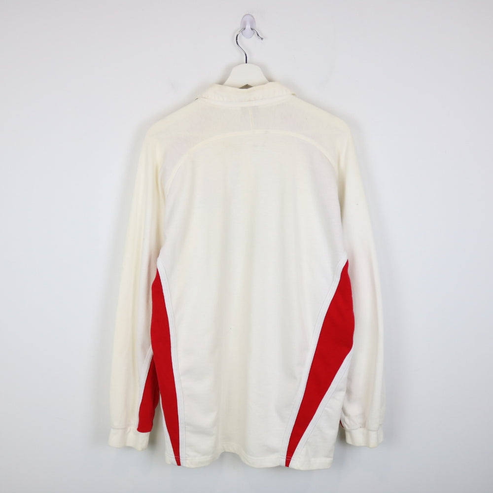 Vintage 2001 England Nike Rugby Polo Shirt - L-NEWLIFE Clothing