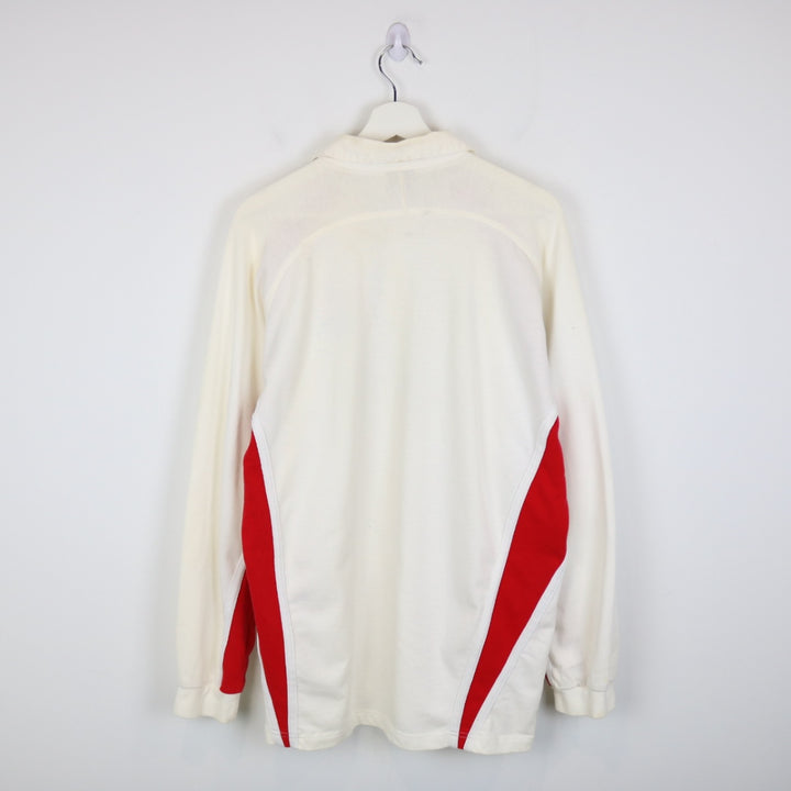 Vintage 2001 England Nike Rugby Polo Shirt - L-NEWLIFE Clothing