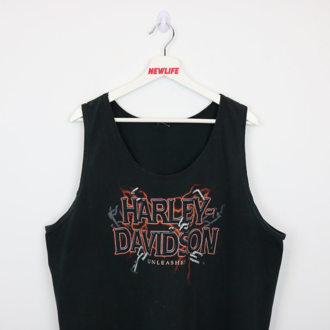 Vintage 00's Harley Davidson Alberta Tank Top - XL-NEWLIFE Clothing