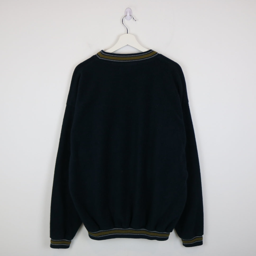 Vintage 90's Petroleum Club Fleece Sweater - XL-NEWLIFE Clothing