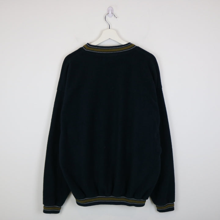 Vintage 90's Petroleum Club Fleece Sweater - XL-NEWLIFE Clothing