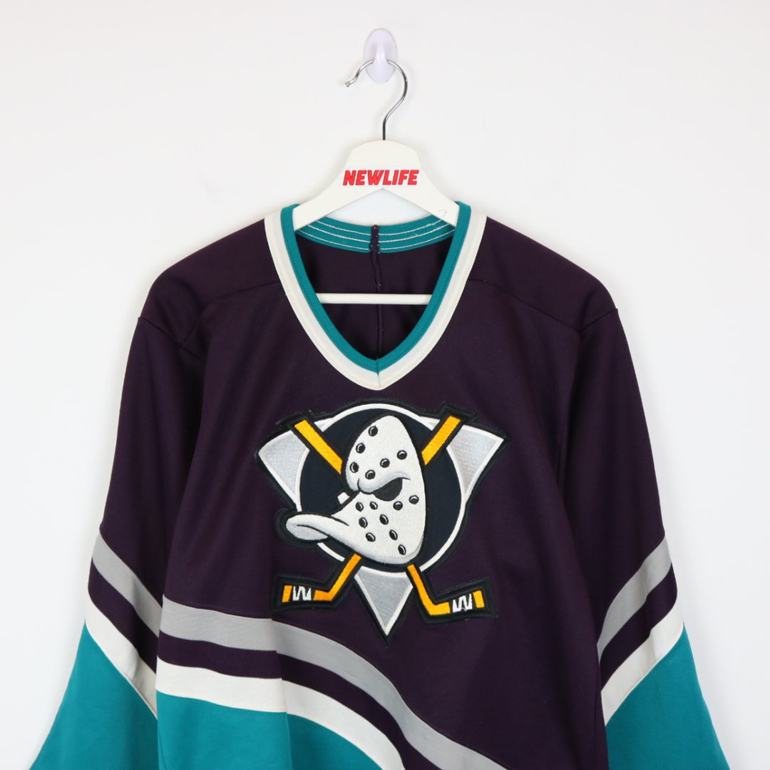 Vintage 90's Anaheim Ducks CCM Jersey - S-NEWLIFE Clothing