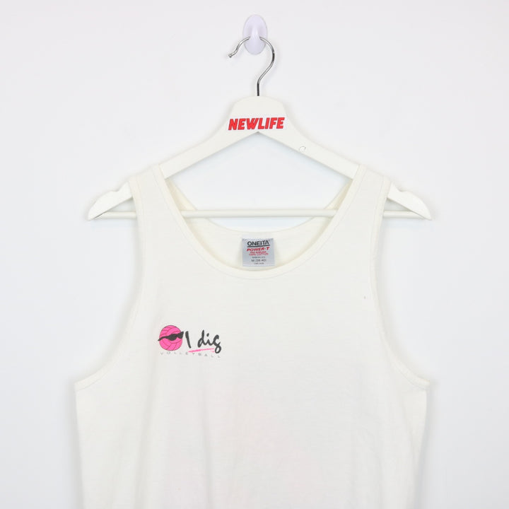 Vintage 90's I Dig Volleyball Tank Top - S-NEWLIFE Clothing