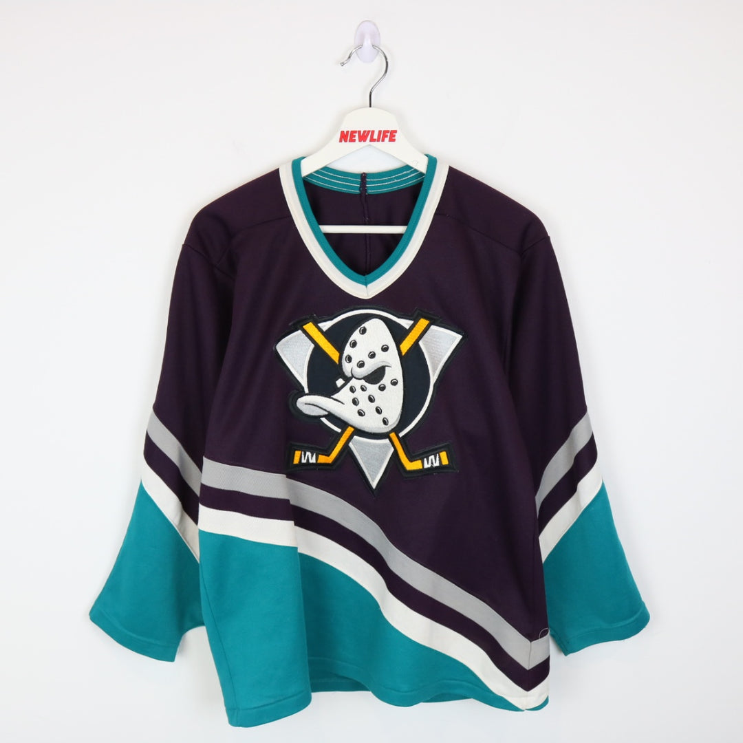 Vintage 90's Anaheim Ducks CCM Jersey - S-NEWLIFE Clothing