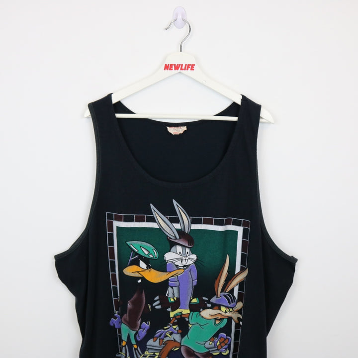 Vintage 1996 Looney Tunes Roller Blading Tank Top - 3XL-NEWLIFE Clothing