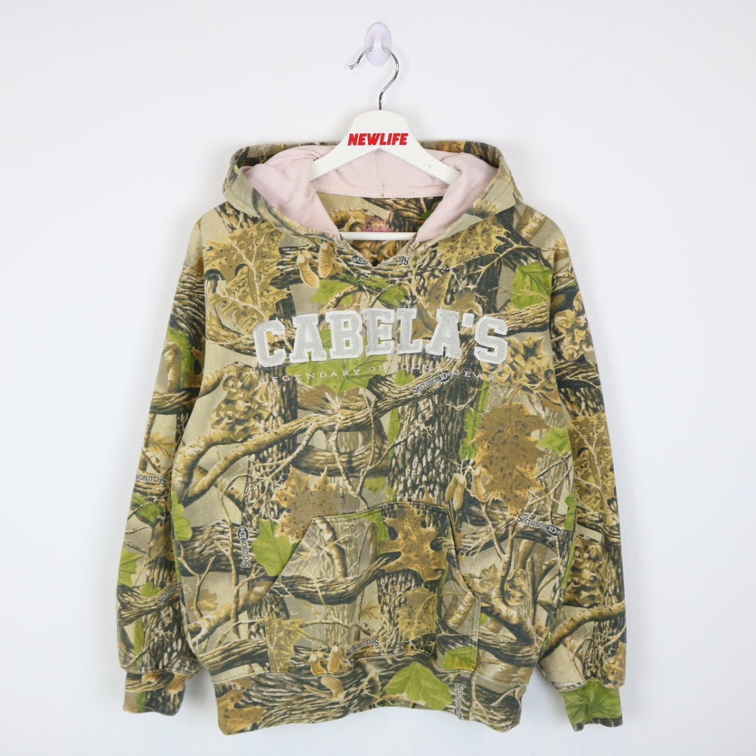 Y2K Cabela's Real Tree Camo Hoodie - M-NEWLIFE Clothing