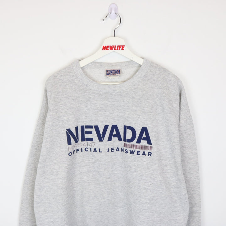 Vintage 90's Nevada Jeanswear Crewneck - L-NEWLIFE Clothing