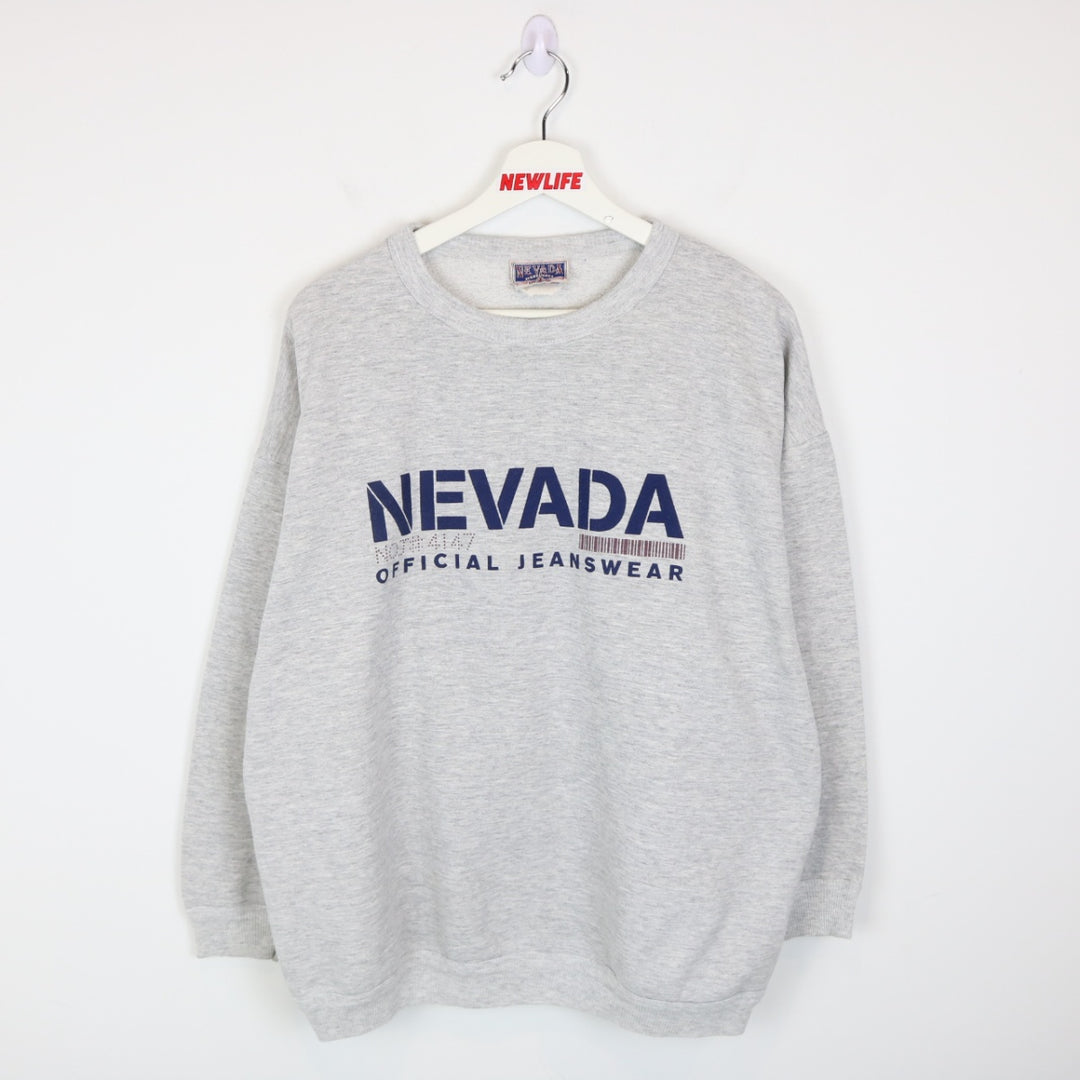 Vintage 90's Nevada Jeanswear Crewneck - L-NEWLIFE Clothing