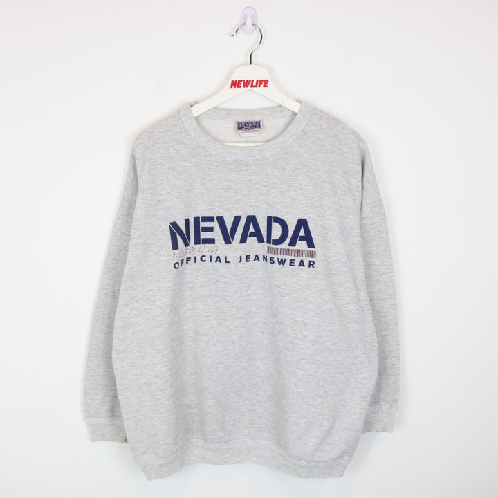 Vintage 90's Nevada Jeanswear Crewneck - L-NEWLIFE Clothing