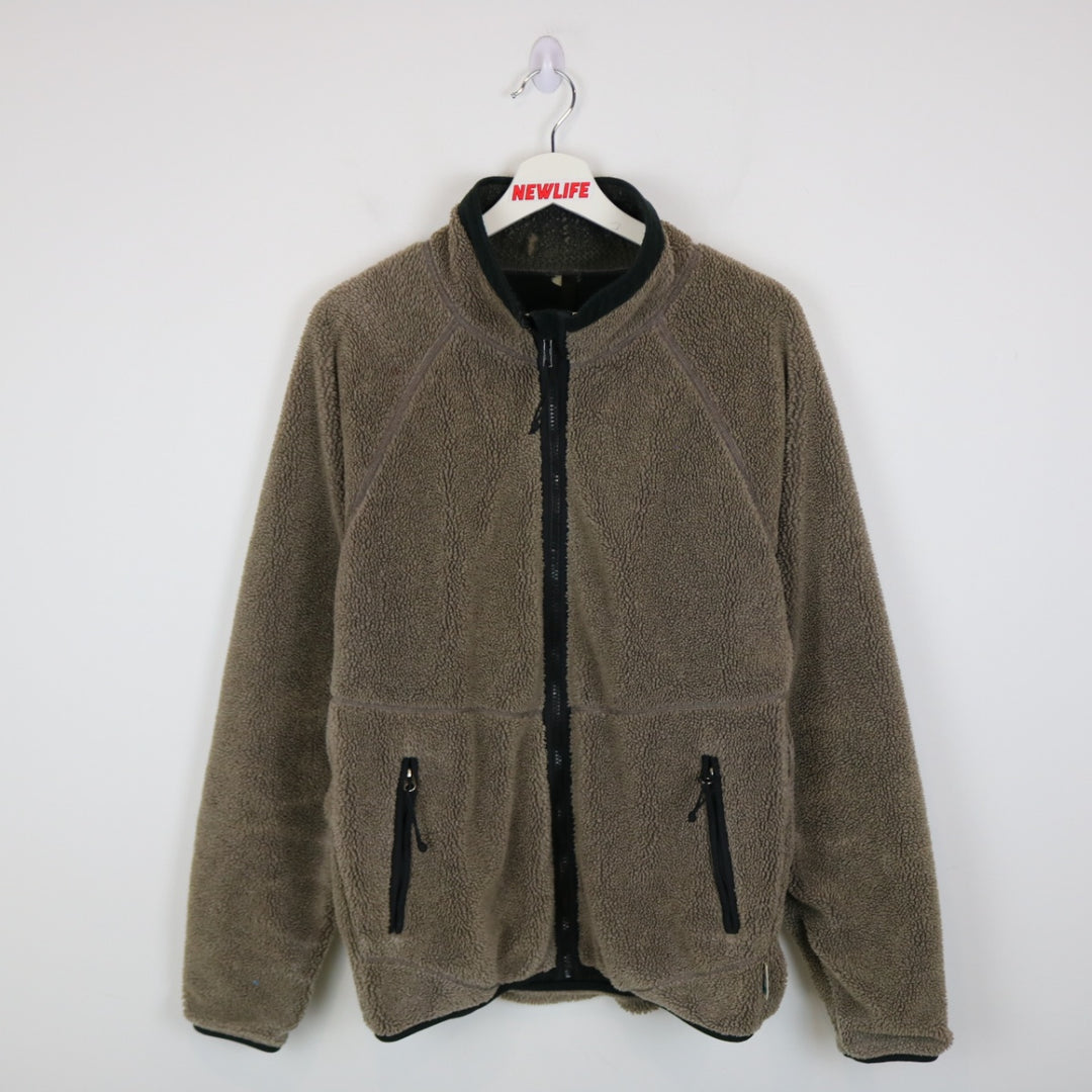 Vintage 90's MEC Sherpa Fleece Zip Up Jacket - M-NEWLIFE Clothing