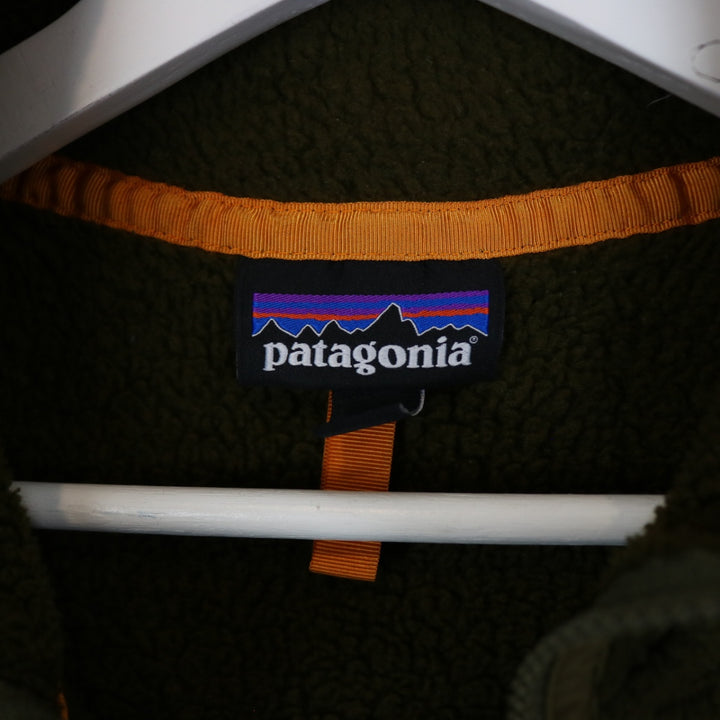 Patagonia Retro Deep Pile Half Zip Fleece Jacket - L-NEWLIFE Clothing