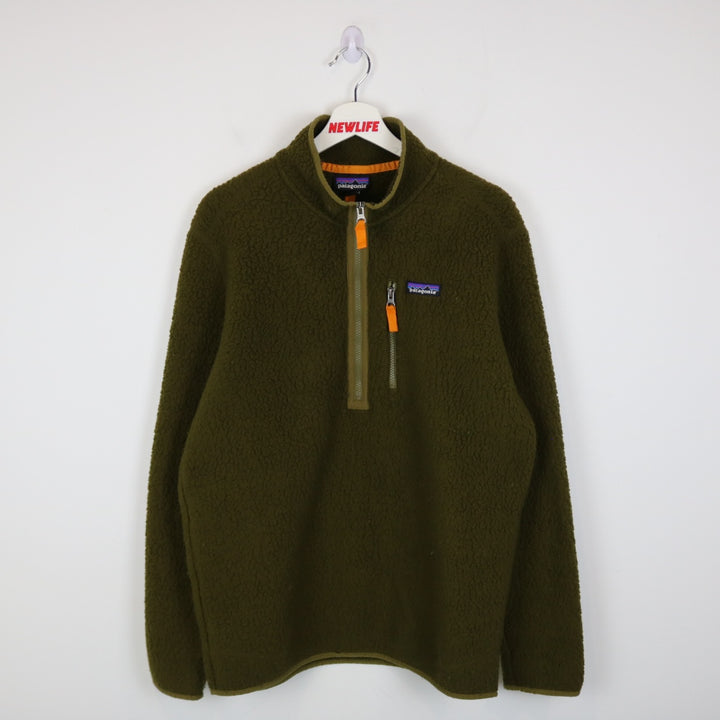 Patagonia Retro Deep Pile Half Zip Fleece Jacket - L-NEWLIFE Clothing