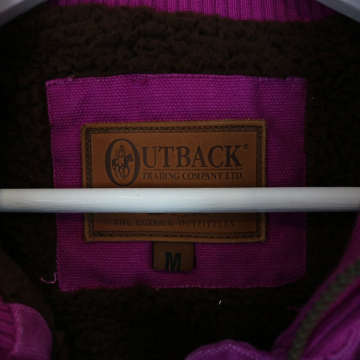 Vintage 00's Outback Sherpa Lined Work Vest - S-NEWLIFE Clothing