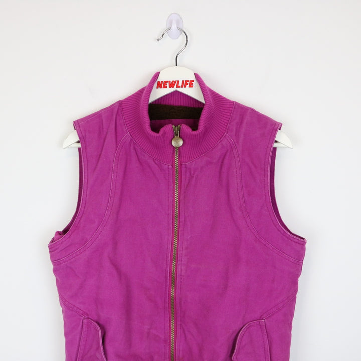 Vintage 00's Outback Sherpa Lined Work Vest - S-NEWLIFE Clothing