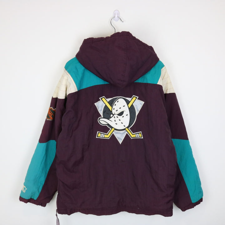Vintage 90's Anaheim Mighty Ducks Starter Jacket - L-NEWLIFE Clothing