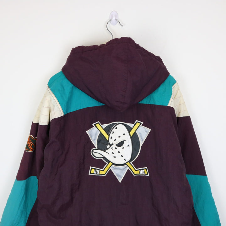 Vintage 90's Anaheim Mighty Ducks Starter Jacket - L-NEWLIFE Clothing
