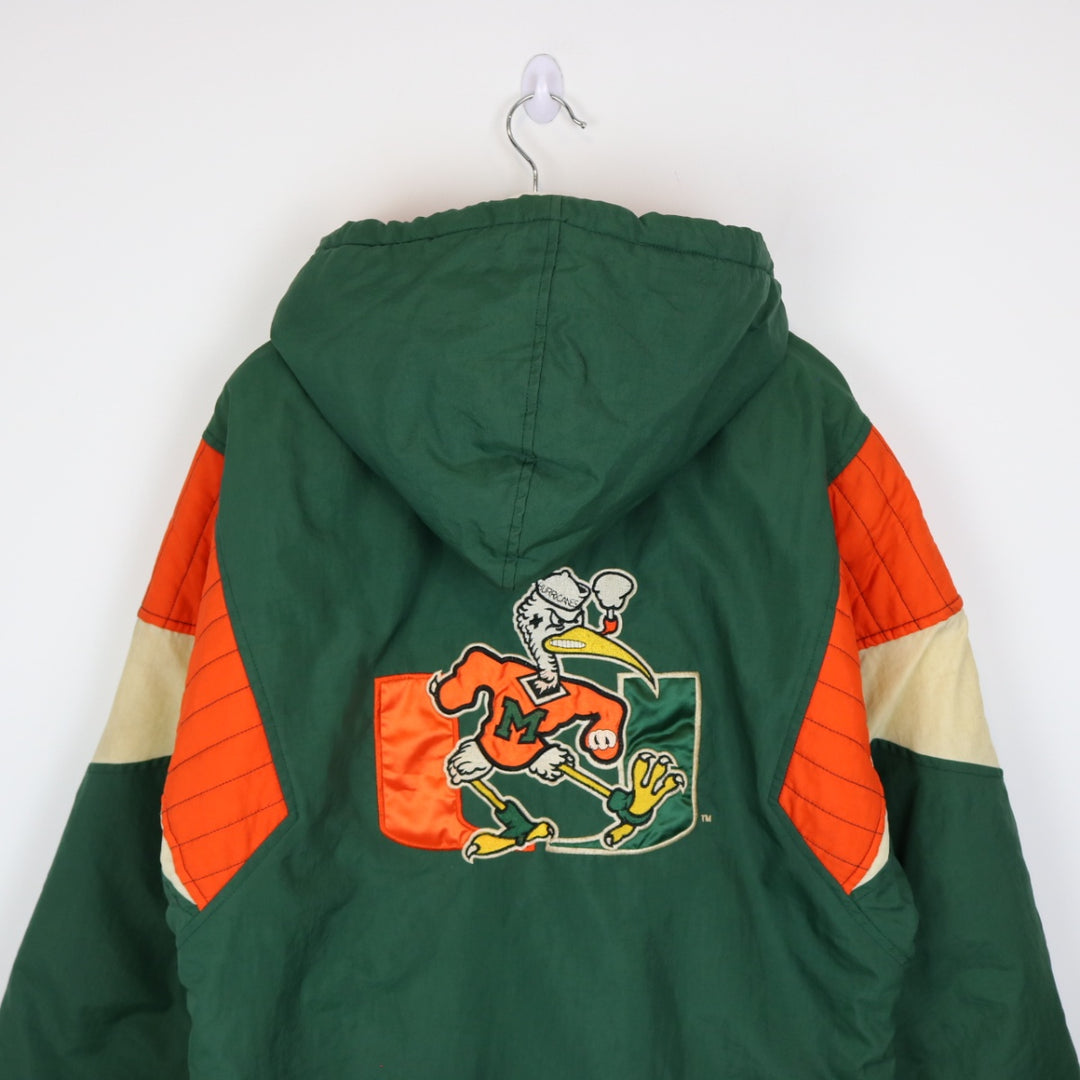 Vintage 90's Miami Hurricanes Starter Jacket - L/XL-NEWLIFE Clothing