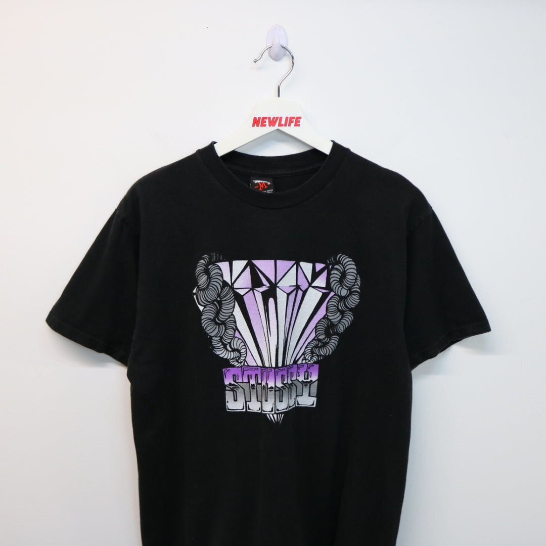 Vintage 00’s Stussy Diamond Tee - M-NEWLIFE Clothing