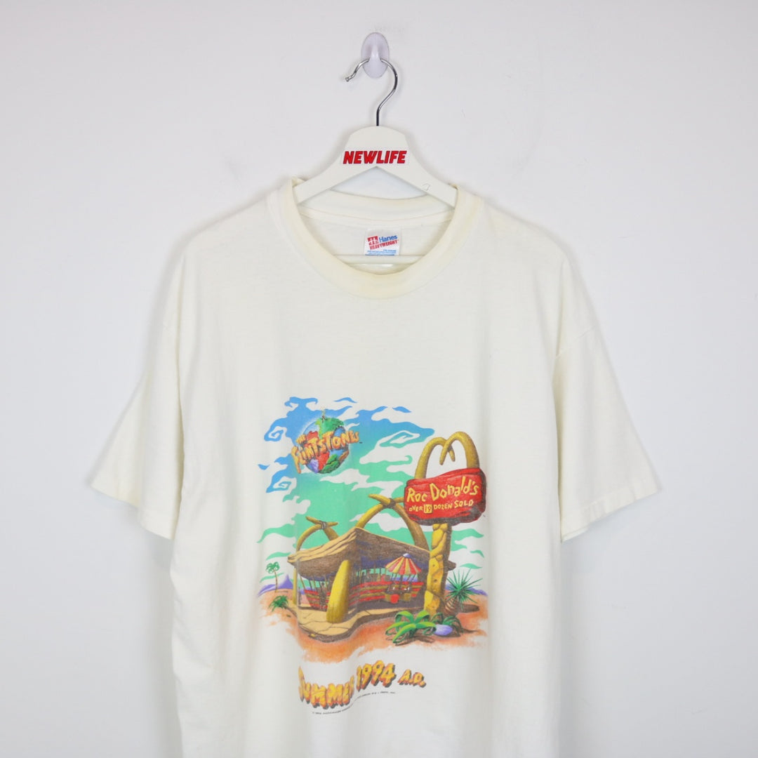 Vintage 1994 Flintstones McDonalds Tee - XL-NEWLIFE Clothing