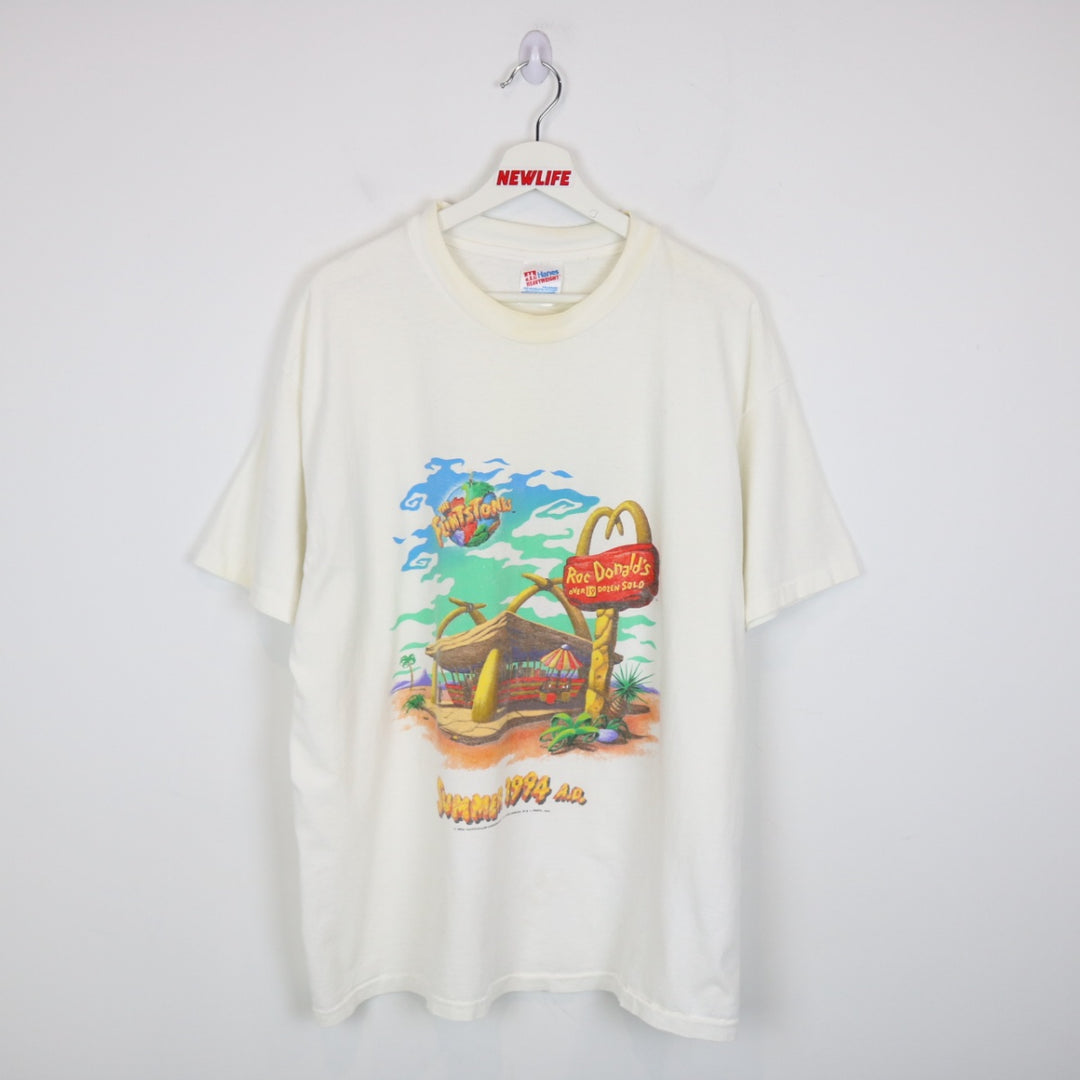 Vintage 1994 Flintstones McDonalds Tee - XL-NEWLIFE Clothing