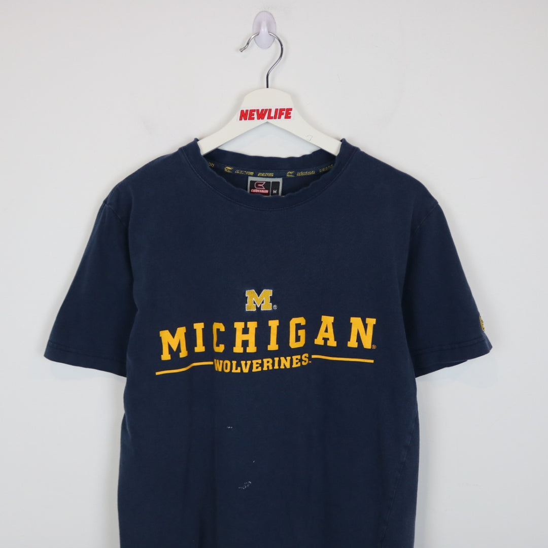 Vintage 90's University of Michigan Wolverines Tee - M-NEWLIFE Clothing