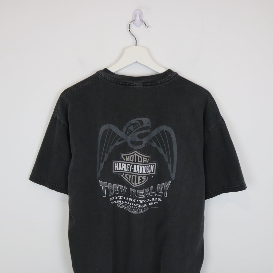 Vintage 1999 Harley Davidson Vancouver Tee - L-NEWLIFE Clothing