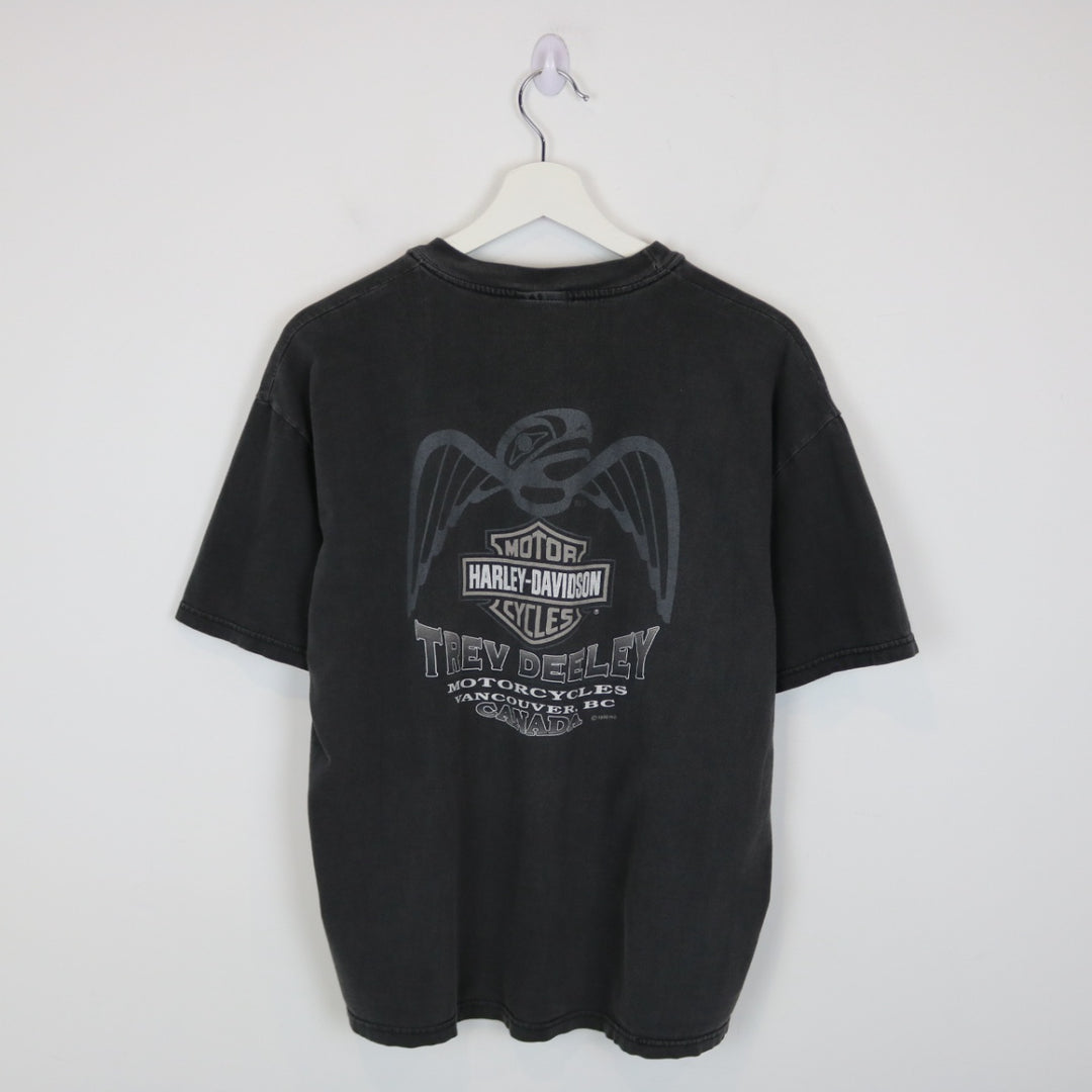 Vintage 1999 Harley Davidson Vancouver Tee - L-NEWLIFE Clothing