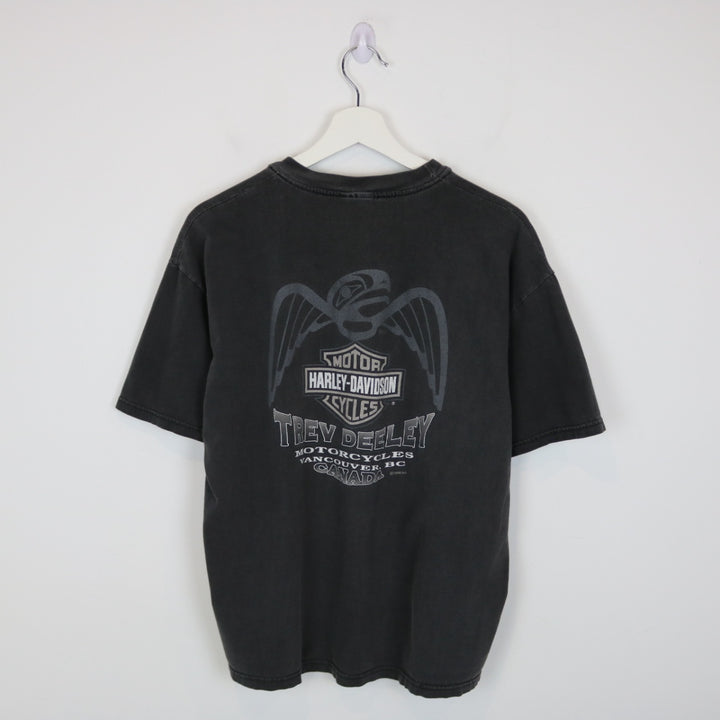 Vintage 1999 Harley Davidson Vancouver Tee - L-NEWLIFE Clothing