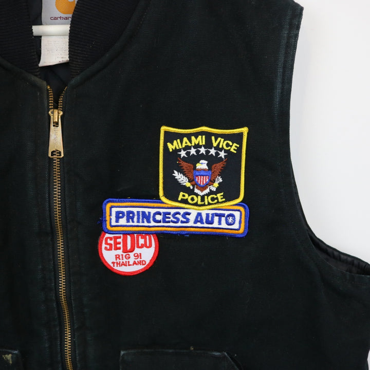 Reworked Vintage Carhartt Quilt Lined Work Vest - L-NEWLIFE Clothing