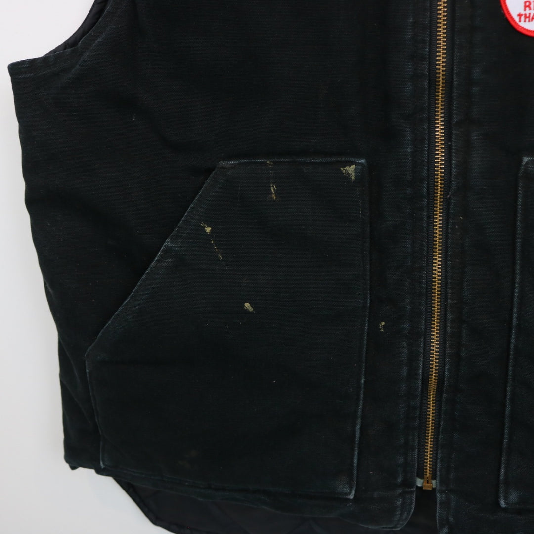 Reworked Vintage Carhartt Quilt Lined Work Vest - L-NEWLIFE Clothing