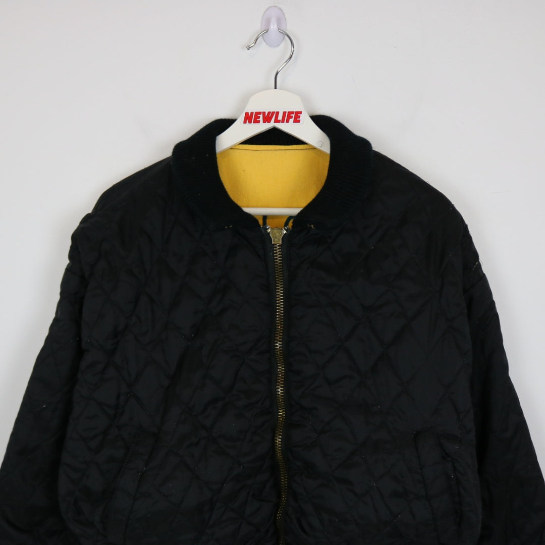 Vintage 1989 Elleme Collection Cropped Reversible Jacket - M-NEWLIFE Clothing