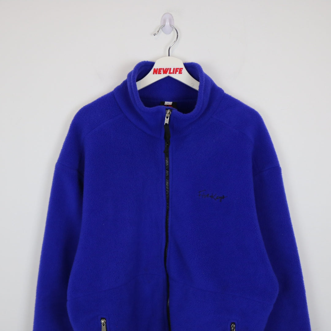 Vintage 90's Five Keys Polartec Fleece Jacket - L-NEWLIFE Clothing