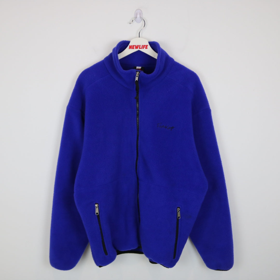 Vintage 90's Five Keys Polartec Fleece Jacket - L-NEWLIFE Clothing