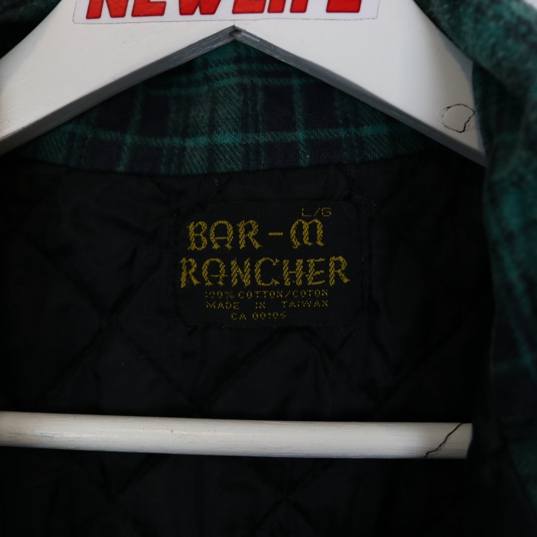 Vintage 90's Plaid Quilt Lined Vest - L-NEWLIFE Clothing