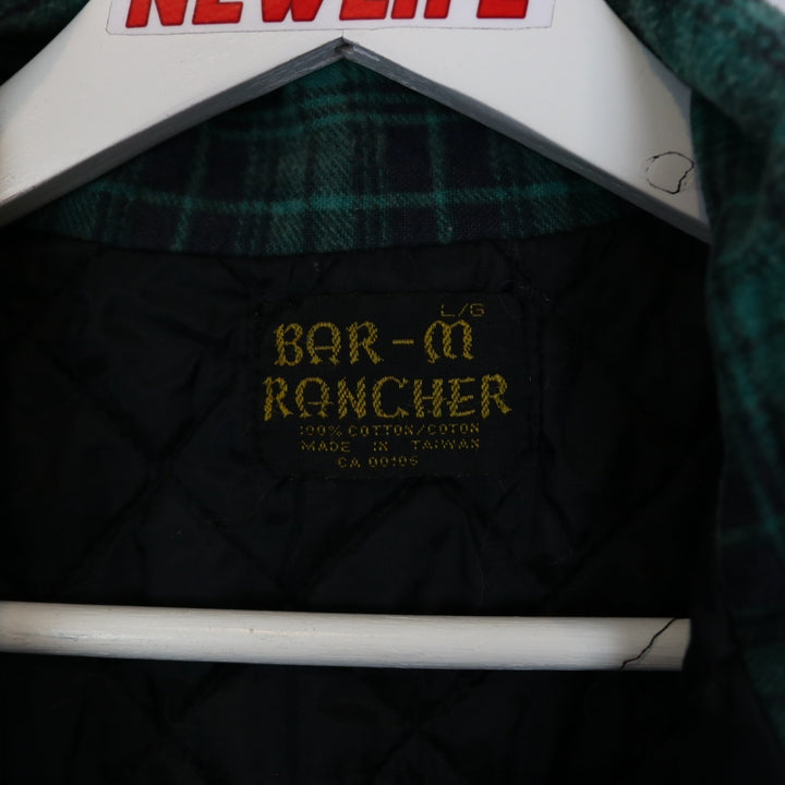 Vintage 90's Plaid Quilt Lined Vest - L-NEWLIFE Clothing