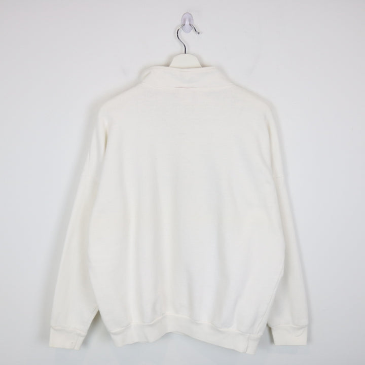 Vintage 90's Paul Hyde Turtle Island Quarter Zip Sweater - L-NEWLIFE Clothing