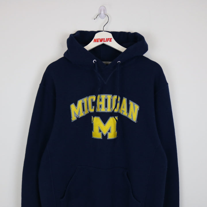 Vintage 00's University of Michigan Russell Hoodie - L-NEWLIFE Clothing