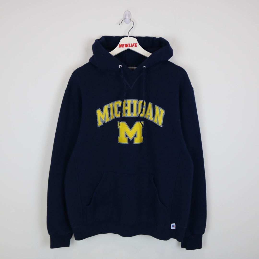 Vintage 00's University of Michigan Russell Hoodie - L-NEWLIFE Clothing