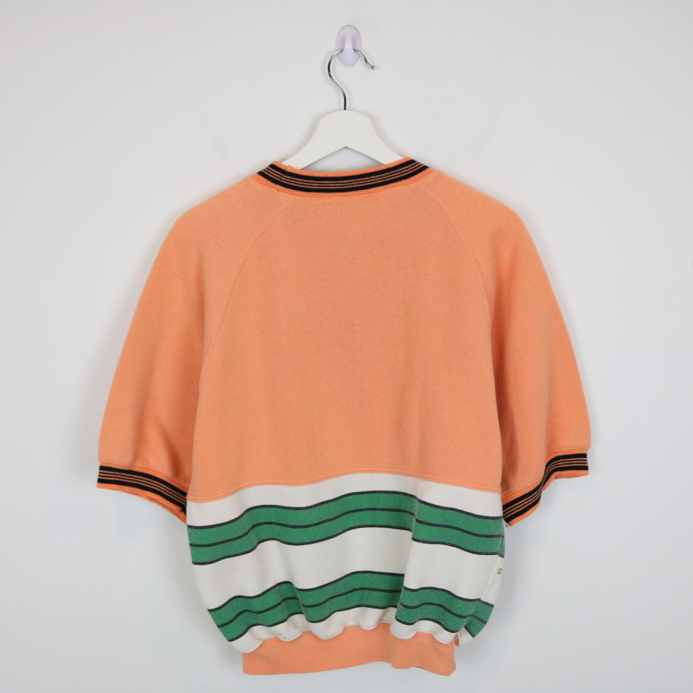 Vintage 70's Signalisation Liberto Short Sleeve Crewneck - S-NEWLIFE Clothing