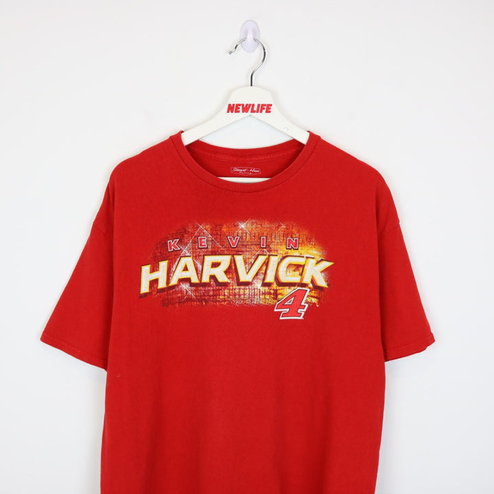 Kevin Harvick Nascar Racing Tee - L-NEWLIFE Clothing