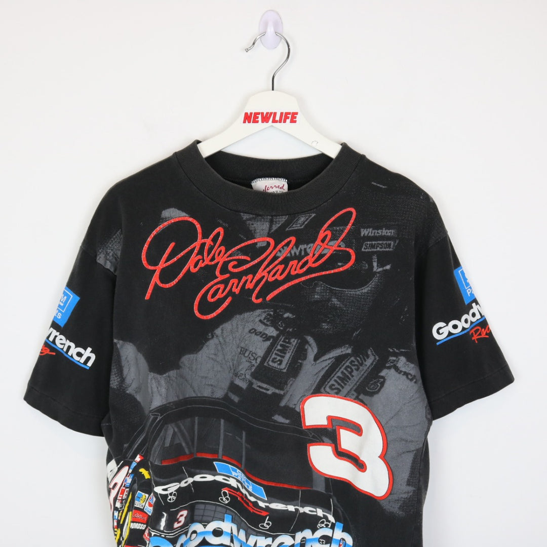 Vintage 1993 Dale Earnhardt Nascar AOP Racing Tee - L-NEWLIFE Clothing