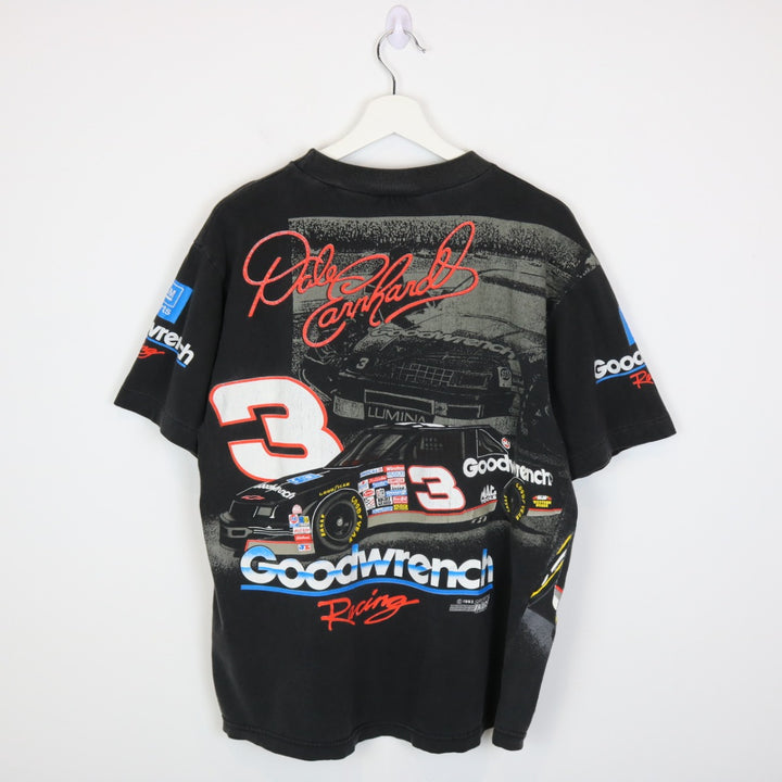 Vintage 1993 Dale Earnhardt Nascar AOP Racing Tee - L-NEWLIFE Clothing